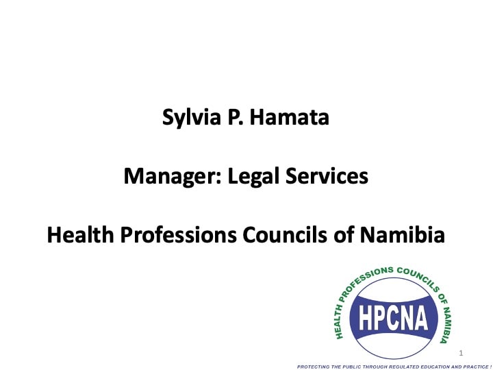NAMAF HPCNA - Sylvia Hamata